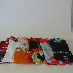 BUNDLE OF 6 BIKE JERSEYS